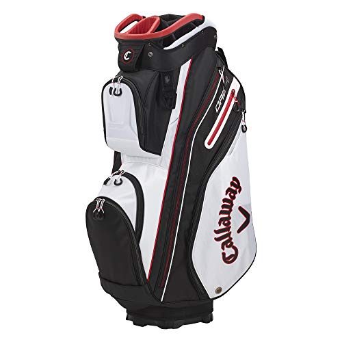 Callaway Golf 2021 ORG 14 Cart Bag in White/Black/Red