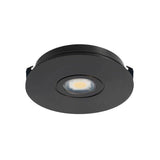 Juno USTLR1-3K-BL Black LED Solo-Task Recessed Mount Light, 3000K