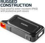 NEBO 3-in-1 Emergency Roadside Kit with Assist Jump Starter, Power Bank and 200-Lumen Floodlight