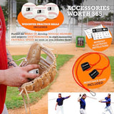 ALAGPRO The Original 9-Hole Baseball and Softball Pitching Net with Strike Zone Pocket and Pitching Target