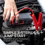 NEBO 3-in-1 Emergency Roadside Kit with Assist Jump Starter, Power Bank and 200-Lumen Floodlight