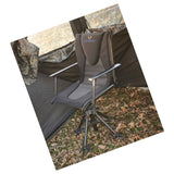 Bolderton 360 Comfort Swivel Hunting Blind Chair with Supportive Armrests