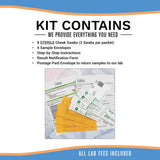 My Forever DNA Sibling DNA Test Kit with 46 Genetic Markers, Lab Fees and Shipping Included, Confidential Results