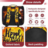 Airline-Approved Halloween Pet Carrier Bag for Small and Medium Dogs, Cats, and Puppies