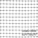 OldMacDonald Deer and Animal Barrier Netting, 7.5 x 100 (2.3m x 30m), 19 x 19mm Mesh, 55gr/sq m