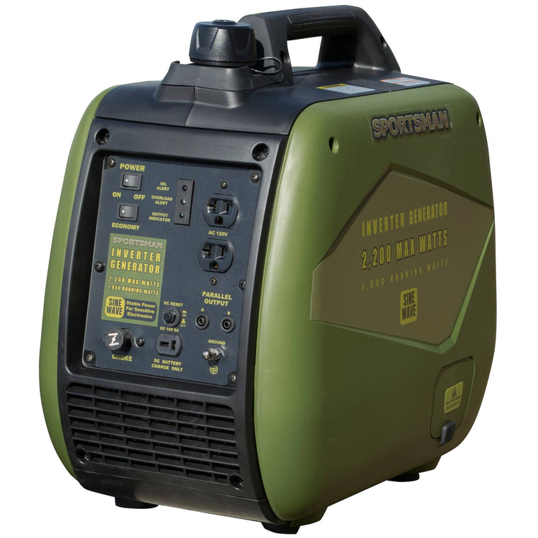 Sportsman 2200W Portable Digital Inverter Generator with Recoil Start, Parallel Capability, CARB, 120V
