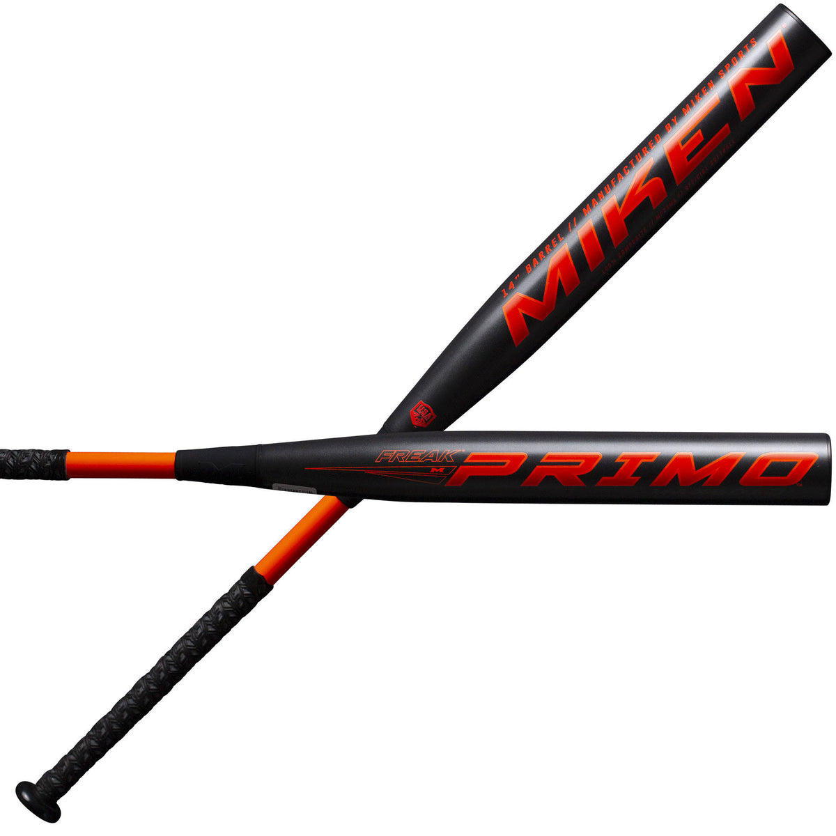 Miken Freak Primo USA/ASA Maxload Slowpitch Softball Bat, 2021 Model MP21MA, 14×22, 34 Inch/28 oz
