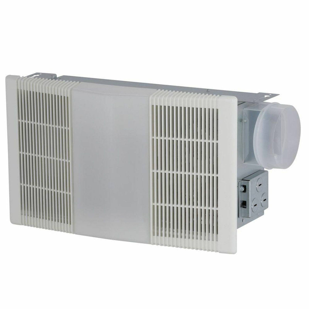 Nutone 665RP Ceiling Exhaust Fan with Light and Heater, 70 CFM