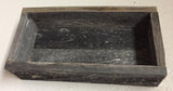 Pack of 2 Rustic Barnwood Display Boxes Crafted from 100% Authentic Reclaimed Wood