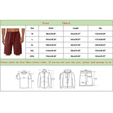 Mens Lightweight Linen Shorts with Elastic Waist, Drawstring, Pockets and Slim-Fit Design for Beach, Running & Everyday Wear