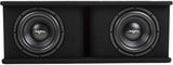 Skar Audio SDR Series Dual 12-Inch Subwoofer Bass Package with Loaded Enclosure and Amplifier, 2,400 Watts