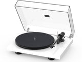 Pro-Ject Debut Carbon Evo Turntable in Gloss White, Model DCARBONEVOGWH