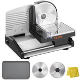 VEVOR Commercial Meat Slicer, Semi-Automatic Food Slicing Machine
