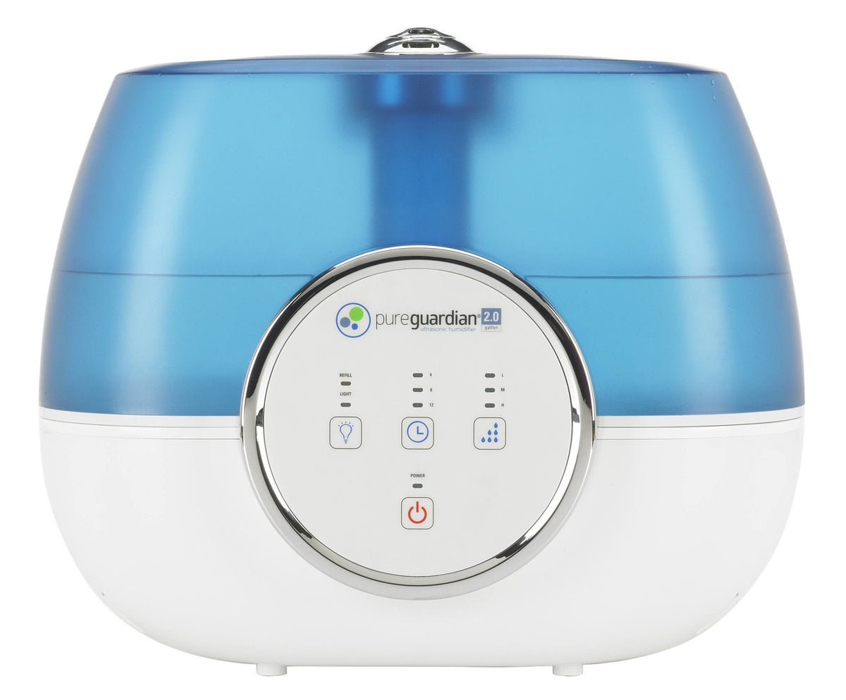 PureGuardian H4750AR Ultrasonic Cool Mist Humidifier, 120-Hour, Blue