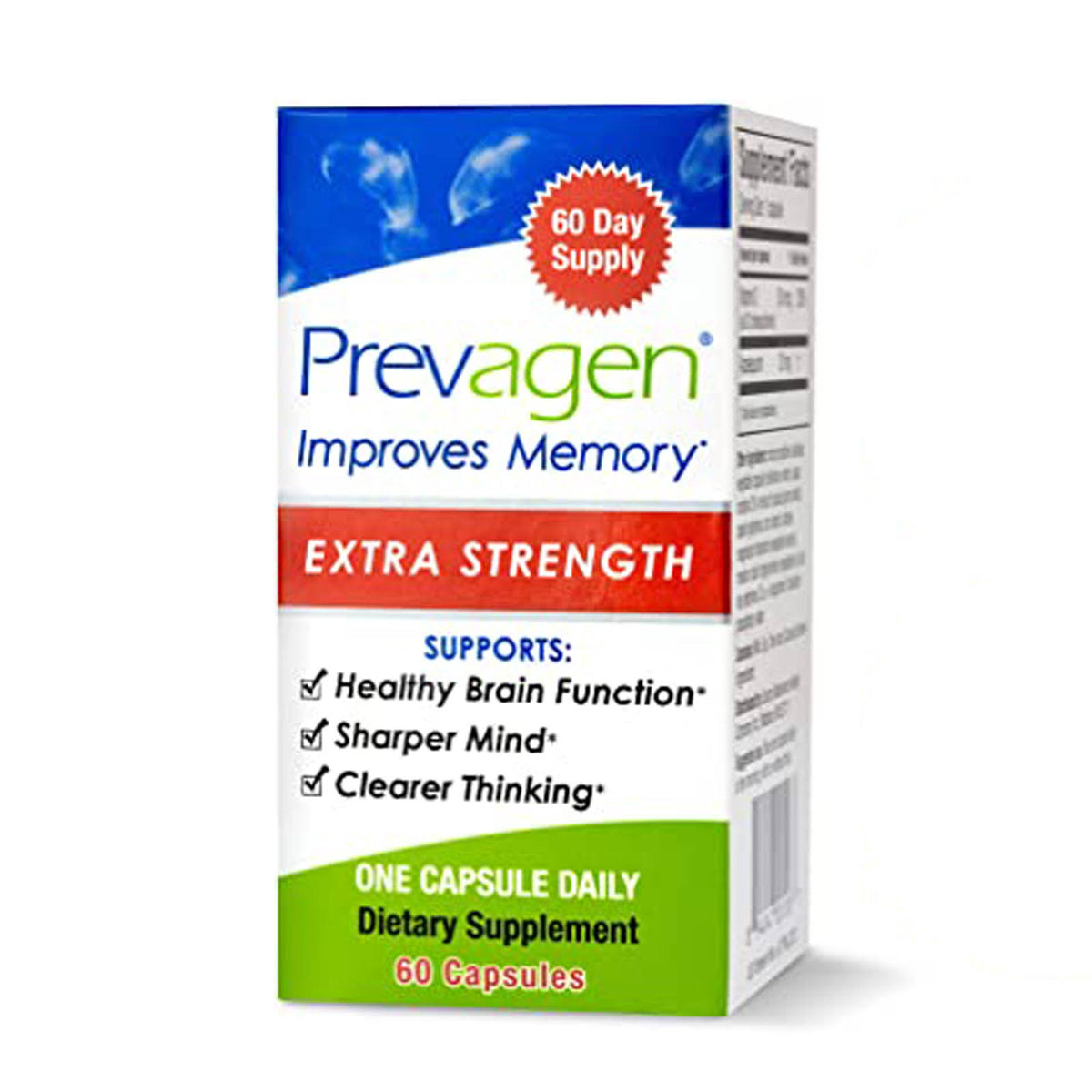 Prevagen Extra Strength Memory Support Capsules, 60 Capsules