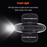 InMotion V8F Self-Balancing Electric Unicycle with 16-Inch Wheel, 21.8 mph Top Speed and 35 Miles Mileage, Featuring Atmosphere Lamp and Built-In Speaker, US Plug