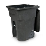 Toter 96 Gallon Rolling Trash Can with Smooth Wheels and Secure Lid