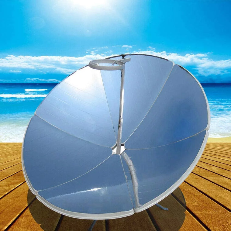 1800W Portable Solar Cooker for Camping and Outdoor Use, Miumaeov Solar Heating Cooker