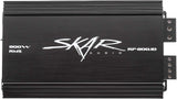 Skar Audio SDR Series Dual 12-Inch Subwoofer Bass Package with Loaded Enclosure and Amplifier, 2,400 Watts