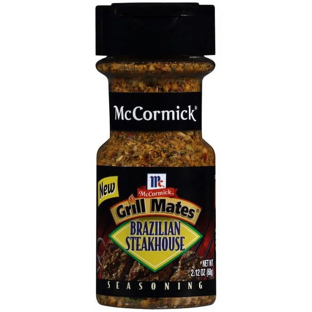 McCormick Grill Mates Brazilian Steakhouse Seasoning, Pack of 6