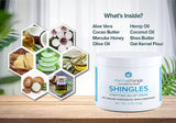 8oz Manuka Honey Cream for Natural Shingles Treatment, Nerve Pain Relief, Itchy Dry Skin, Scars and Face & Body Moisturizing