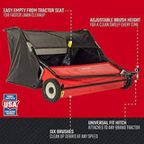 Craftsman CMXGZBF7124546 Tow-Behind Lawn Sweeper, 52, Black