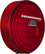 Boomerang Hummer H2 2005-2010 MasterSeries Hard Tire Cover in Pewter Metallic, with Color-Matched Plastic Face, Stainless Steel Ring and Hummer H2 Logo