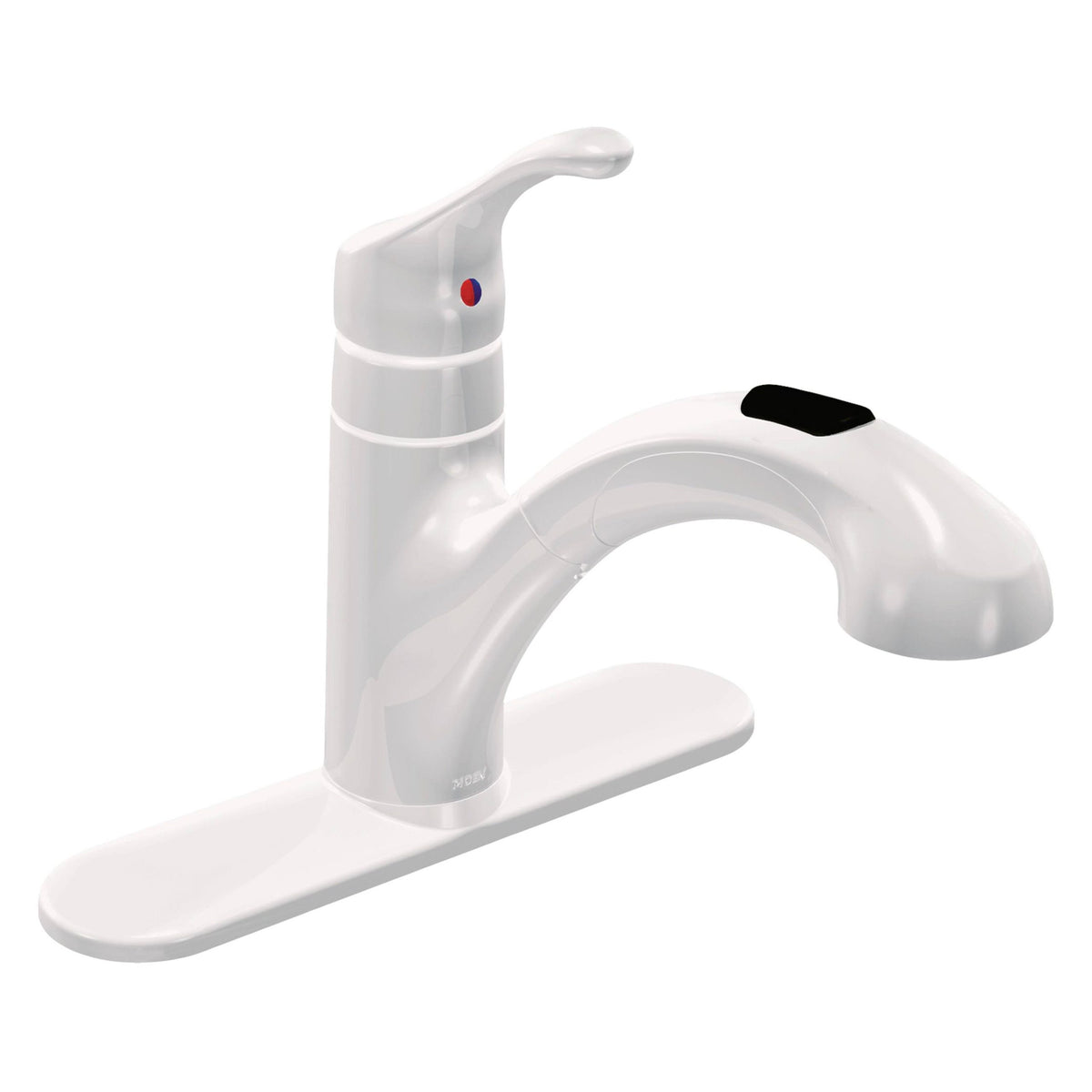 Moen Renzo CA87316W Glacier Pullout Kitchen Faucet with Single Handle