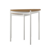 Novogratz Tallulah Nesting Table Set in Walnut and White