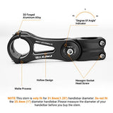 110mm Adjustable Aluminum Alloy Stem Extender for Himiway and Most Mountain, Road & City Bikes, MTB Handlebar Riser