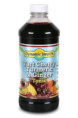 Dynamic Health Organic Certified Tonic with Tart Cherry, Turmeric and Ginger, 16 oz