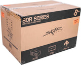 Skar Audio SDR Series Dual 12-Inch Subwoofer Bass Package with Loaded Enclosure and Amplifier, 2,400 Watts