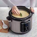 8-Quart Crock-Pot Pressure Cooker featuring 13 Cooking Programs and Lid, Open Box