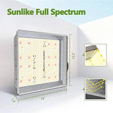 Mars Hydro TS 600W LED Grow Light for 2×2 ft Areas, Sunlike Full-Spectrum Lamp