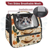 Airline-Approved Halloween Pet Carrier Bag for Small and Medium Dogs, Cats, and Puppies