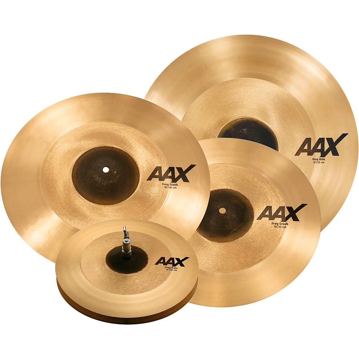 Sabian AAX Freq Cymbal Pack for Percussion Performance