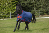 Mio Turnout Lite Sheet in Dark Blue/Aqua, Size 81