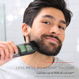 Remington MB6850 Vacuum Stubble and Beard Trimmer with Lithium Power and Adjustable Settings