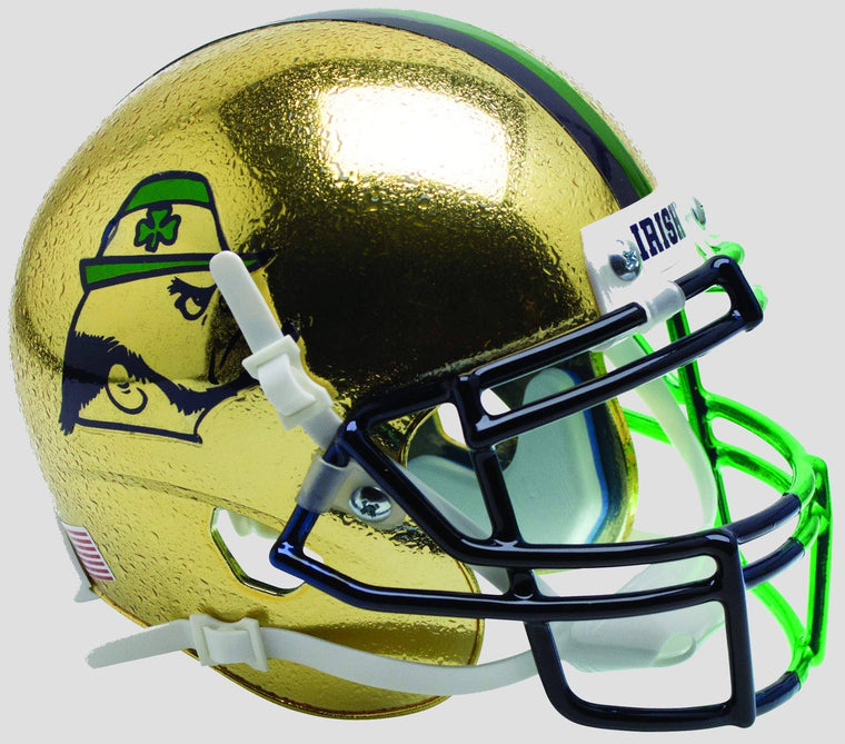 Notre Dame Fighting Irish 2015 Textured Schutt XP Replica Football Helmet