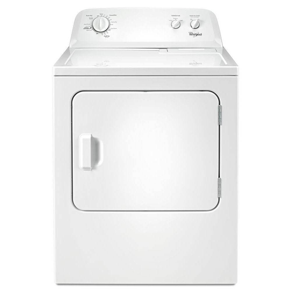 Whirlpool WED4616FW Front-Loading Electric Dryer in White