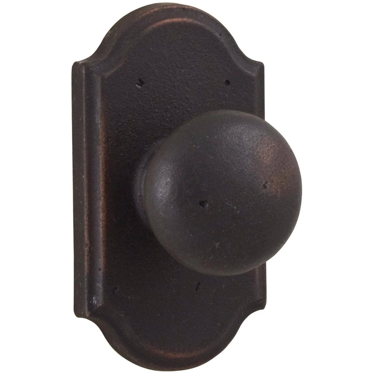 Weslock Wexford Privacy Door Knob with Premiere Rose, Oil Rubbed Bronze, 07110F1F1SL20