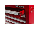 Westward 32H864 Red Side Cabinet with 7 Drawers, Measuring 15-1/2 × 22 Inches