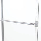 Basco 3500-44SRN Classic Bypass Framed Shower Door, 64-1/2 × 22 High × 44 × 22 Wide, Silver Finish