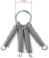 The ROP Shop Pair of 2 Link Tire Chains with Tensioners, 23×10.5×12, for Snow Blowers, Lawn and Garden Tractors, Mowers, Riders, UTVs, ATVs and Utility Vehicles