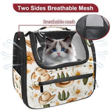 Airline-Approved Halloween Pet Carrier Bag for Small and Medium Dogs, Cats, and Puppies