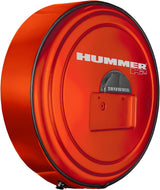 Boomerang Hummer H2 2005-2010 MasterSeries Hard Tire Cover in Pewter Metallic, with Color-Matched Plastic Face, Stainless Steel Ring and Hummer H2 Logo