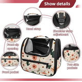 Airline-Approved Halloween Pet Carrier Bag for Small and Medium Dogs, Cats, and Puppies