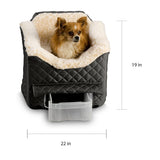 Snoozer Lookout II Medium Pet Car Seat in Black