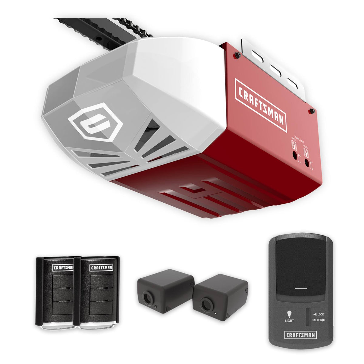 Craftsman 57943 Garage Door Opener with 1/2 HP Chain Drive