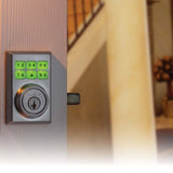 Kwikset 99090-022 SmartCode Electronic Deadbolt with SmartKey Security, Polished Chrome Finish